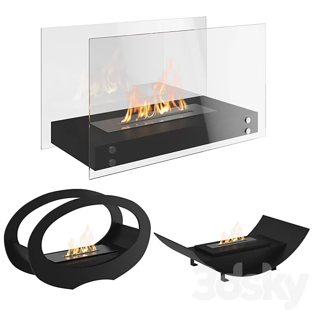 Fireplace – 3D Models – 0009