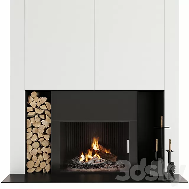 Fireplace – 3D Models – 0011