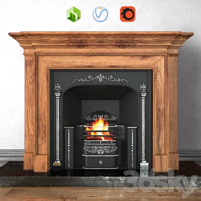 Fireplace – 3D Models – 0017