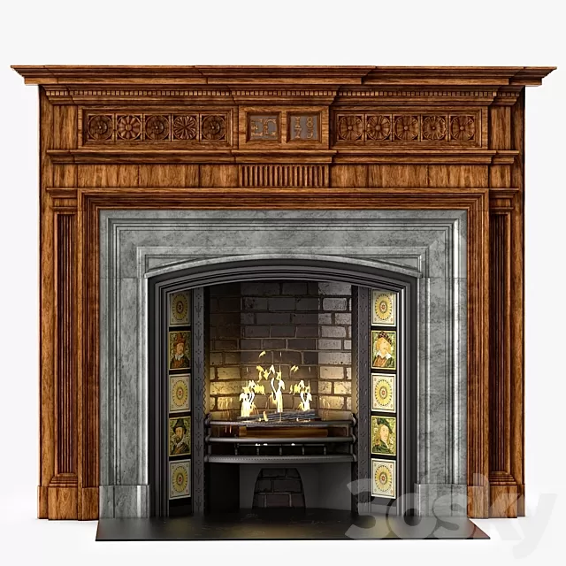 Fireplace – 3D Models – 0020