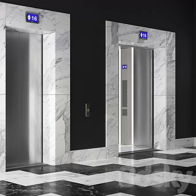 Other Decor 3D Models – Lift cargo and passenger