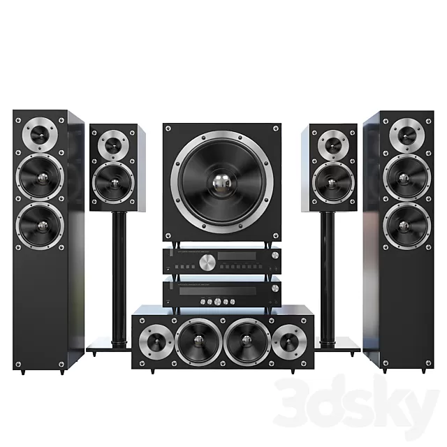 Audio Tech – 3D Models – 0003