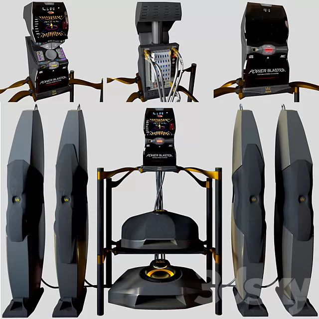 Audio Tech – 3D Models – Speaker system MoM RX-100