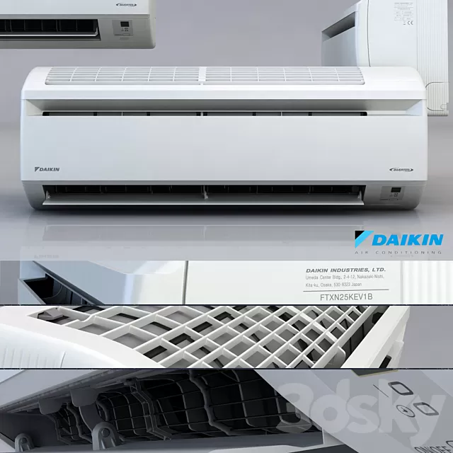 Household – 3D Models – Daikin FTXN25KEV1B