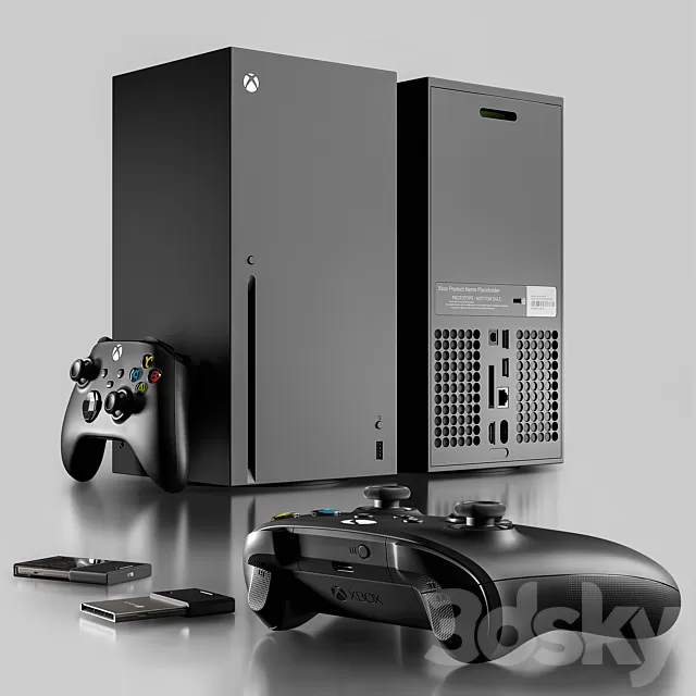PC and Other Electronic – 3D Models – Xbox Series X