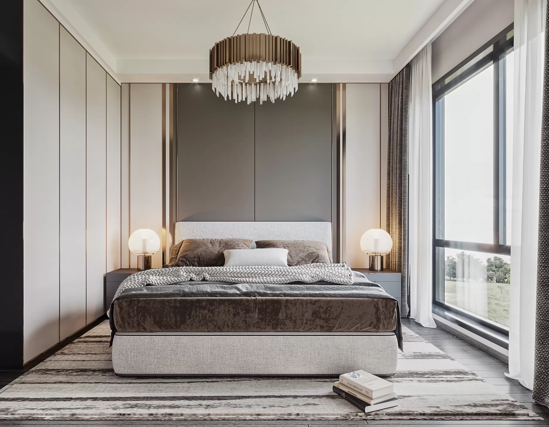 Corona Render Scene – Bedroom 3D Models – 0031