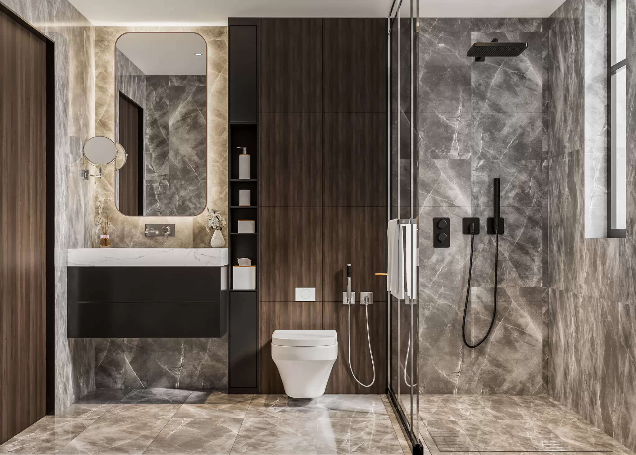 Corona Render Scene – Bathroom 3D Models – 0003