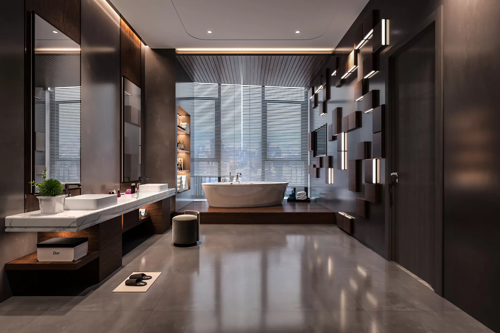 Corona Render Scene – Bathroom 3D Models – 0009