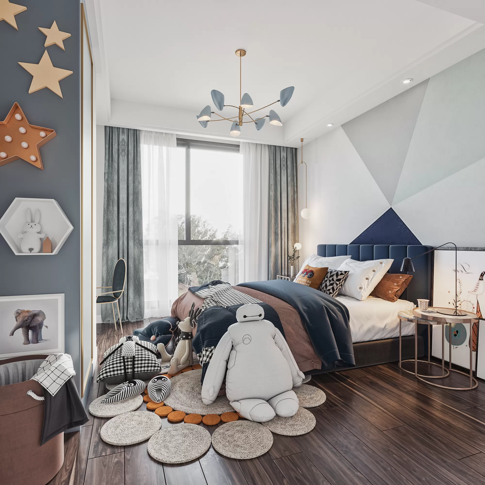 Corona Render Scene – Children Room 3D Models – 0002