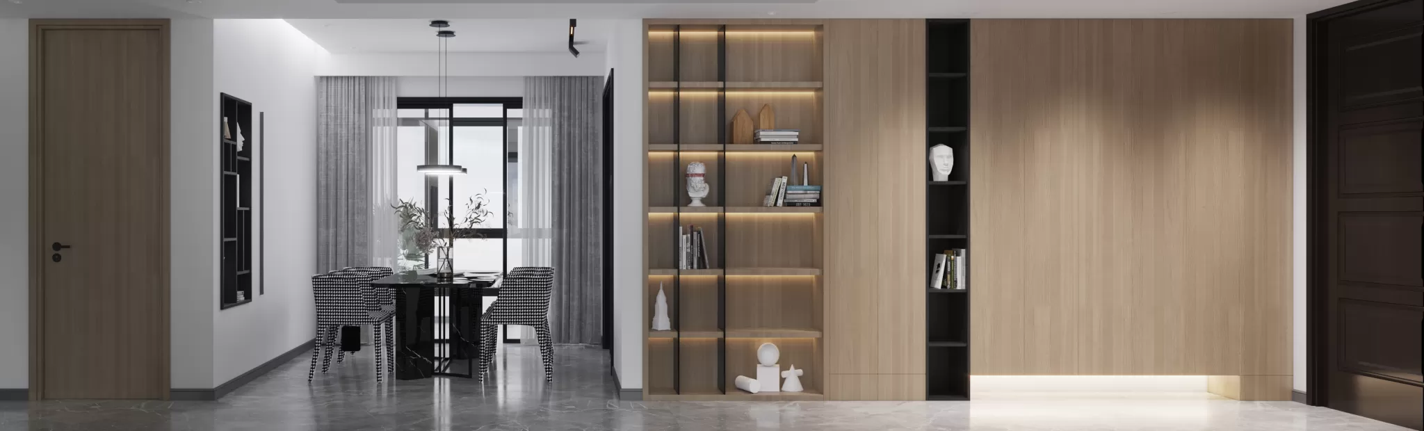 Corona Render Scene – Restaurant 3D Models – 0014