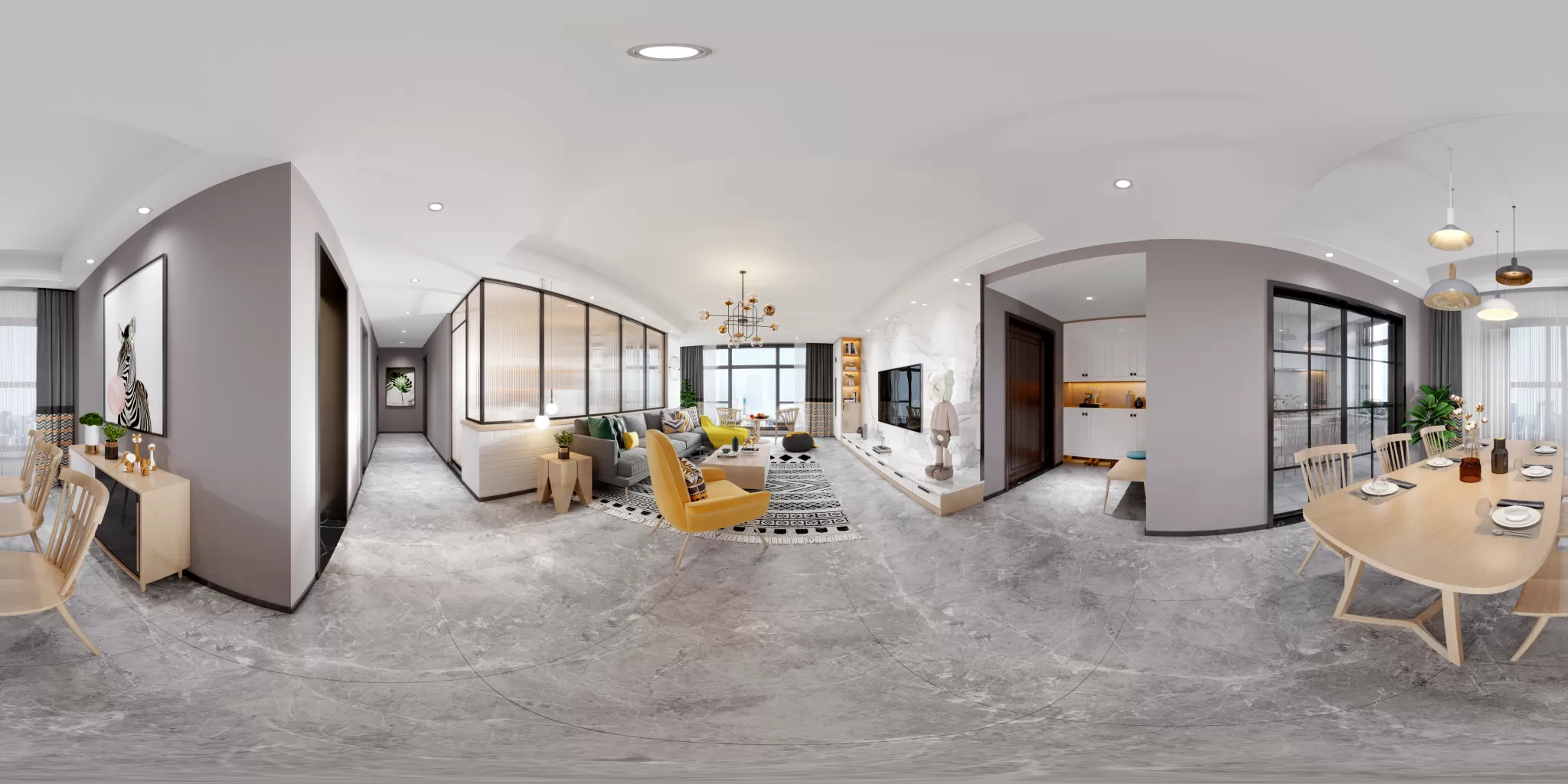 Corona Render Scene – Home Decoration 3D Models – 0017