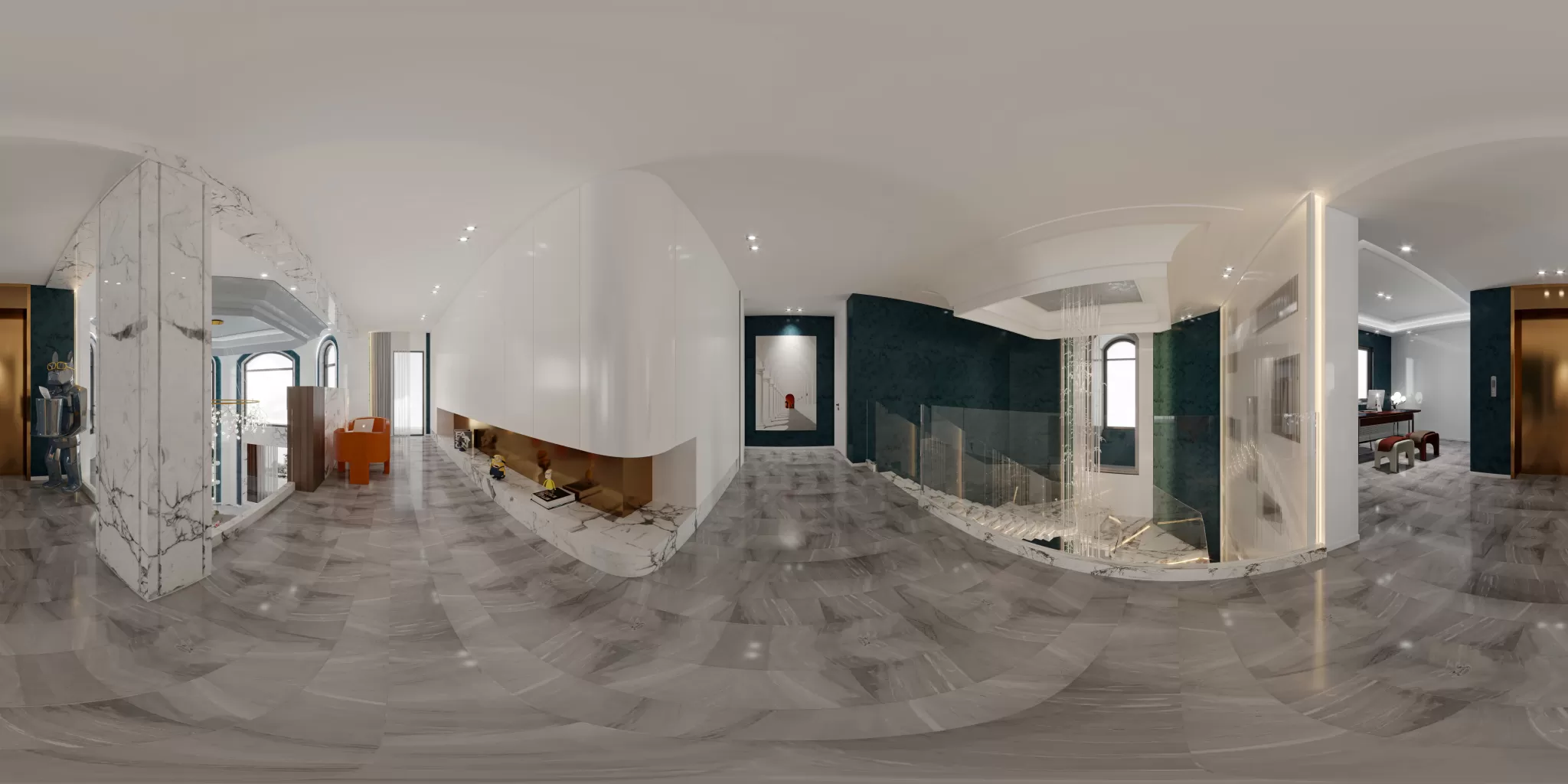 Corona Render Scene – Home Decoration 3D Models – 0022