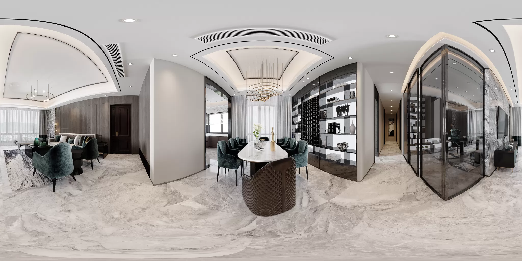 Corona Render Scene – Home Decoration 3D Models – 0037