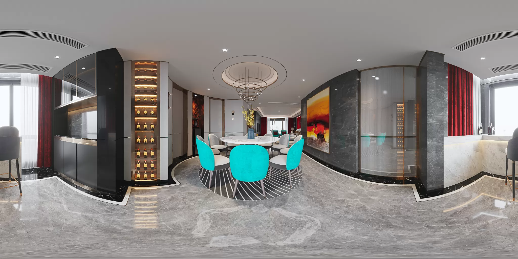 Corona Render Scene – Home Decoration 3D Models – 0049