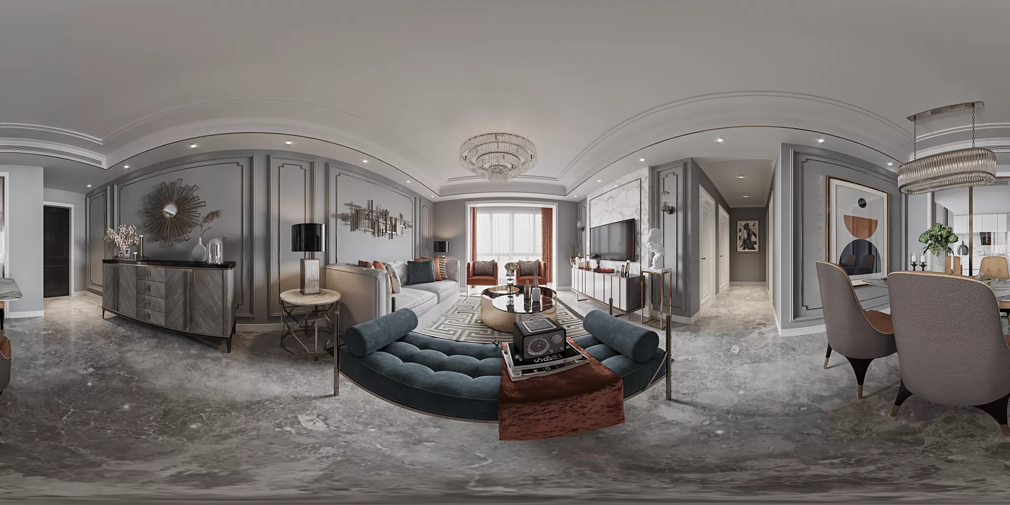 Corona Render Scene – Home Decoration 3D Models – 0051