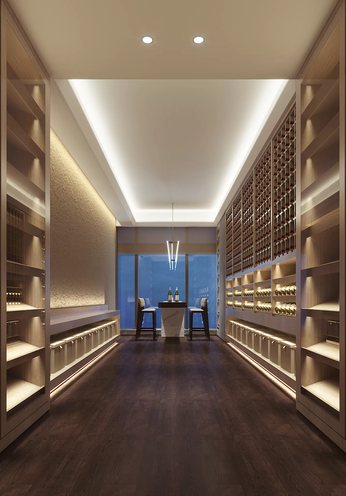 Corona Render Scene – Commercial Space 3D Models – 0016