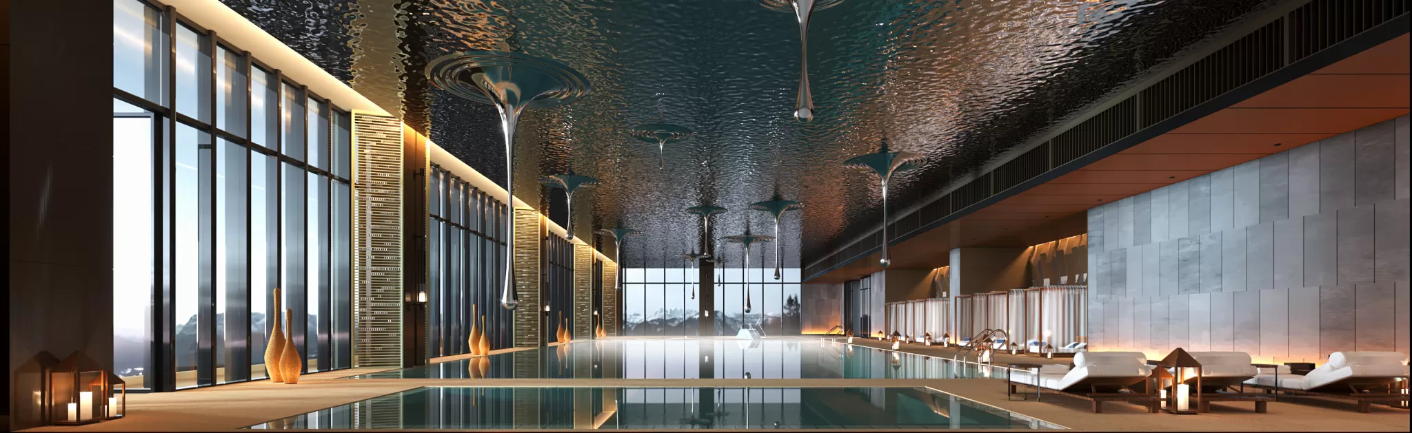 Corona Render Scene – Commercial Space 3D Models – 0040