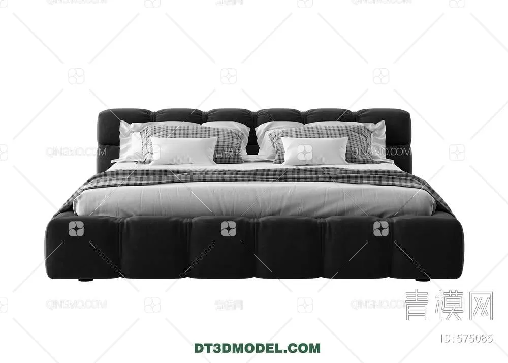 Double Bed 3D Models – 0099 Double Bed 3D Models – 0099