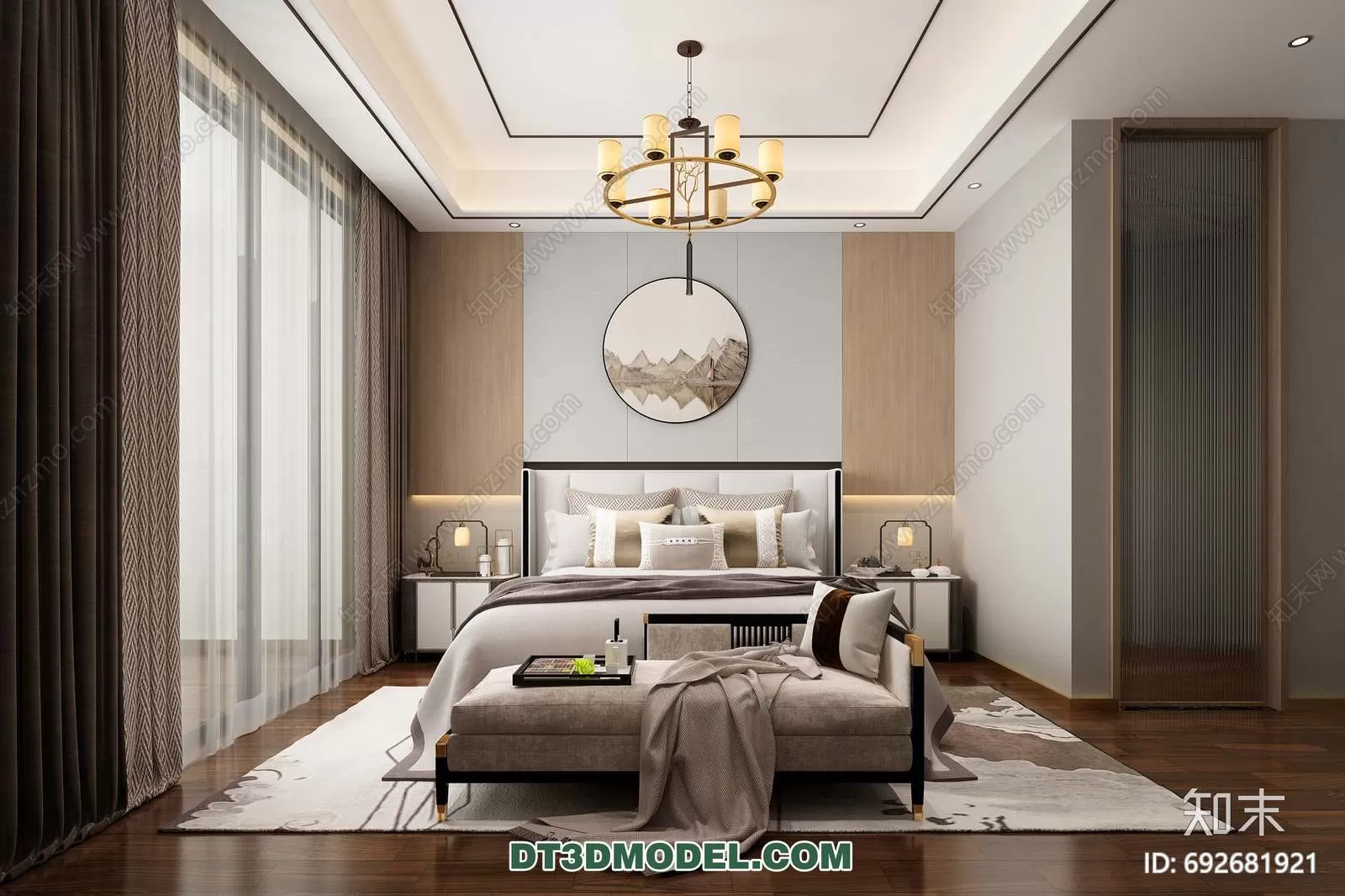 Double Bed 3D Models – 0103 Double Bed 3D Models – 0103