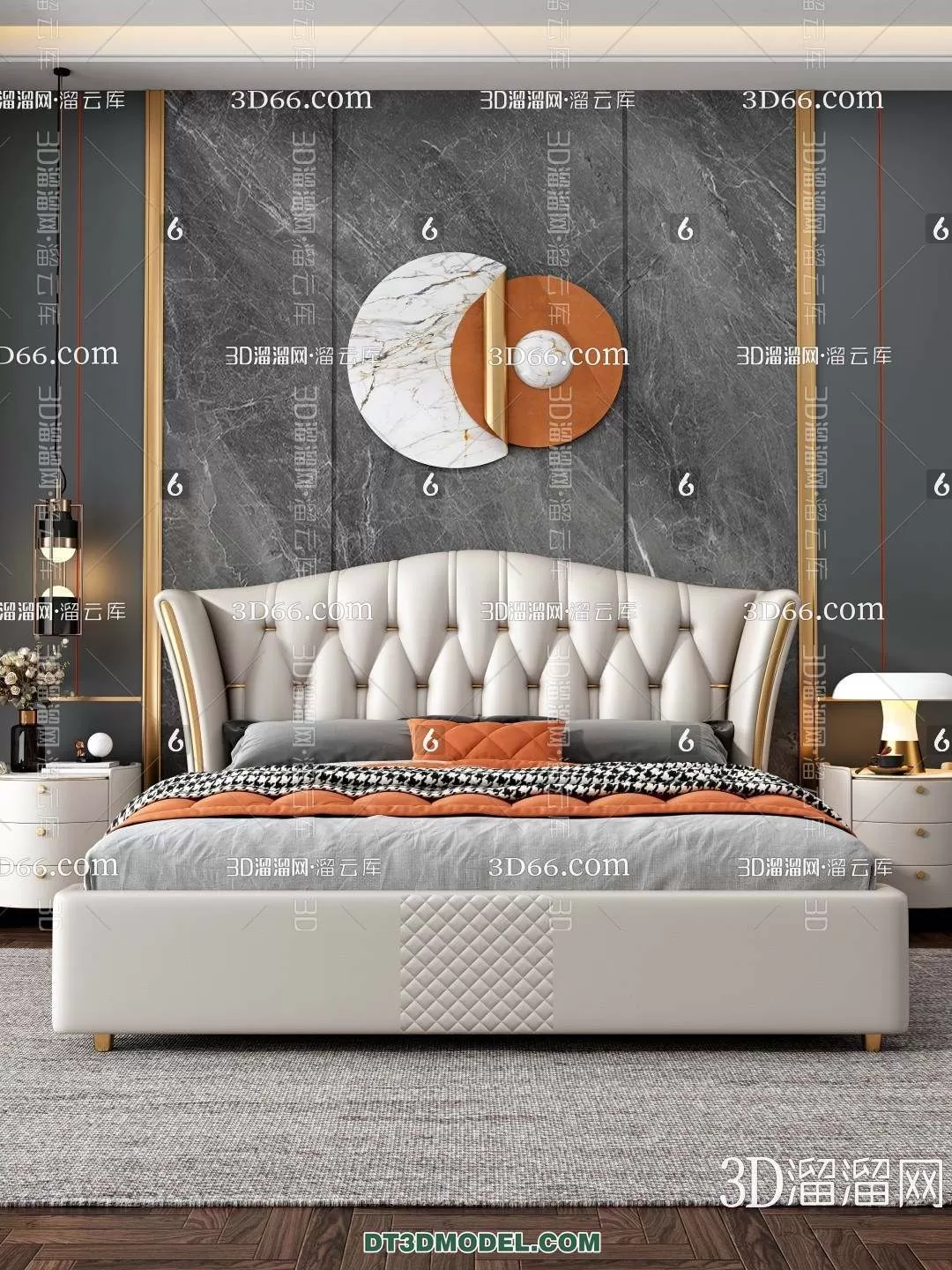 Double Bed 3D Models – 0114 Double Bed 3D Models – 0114