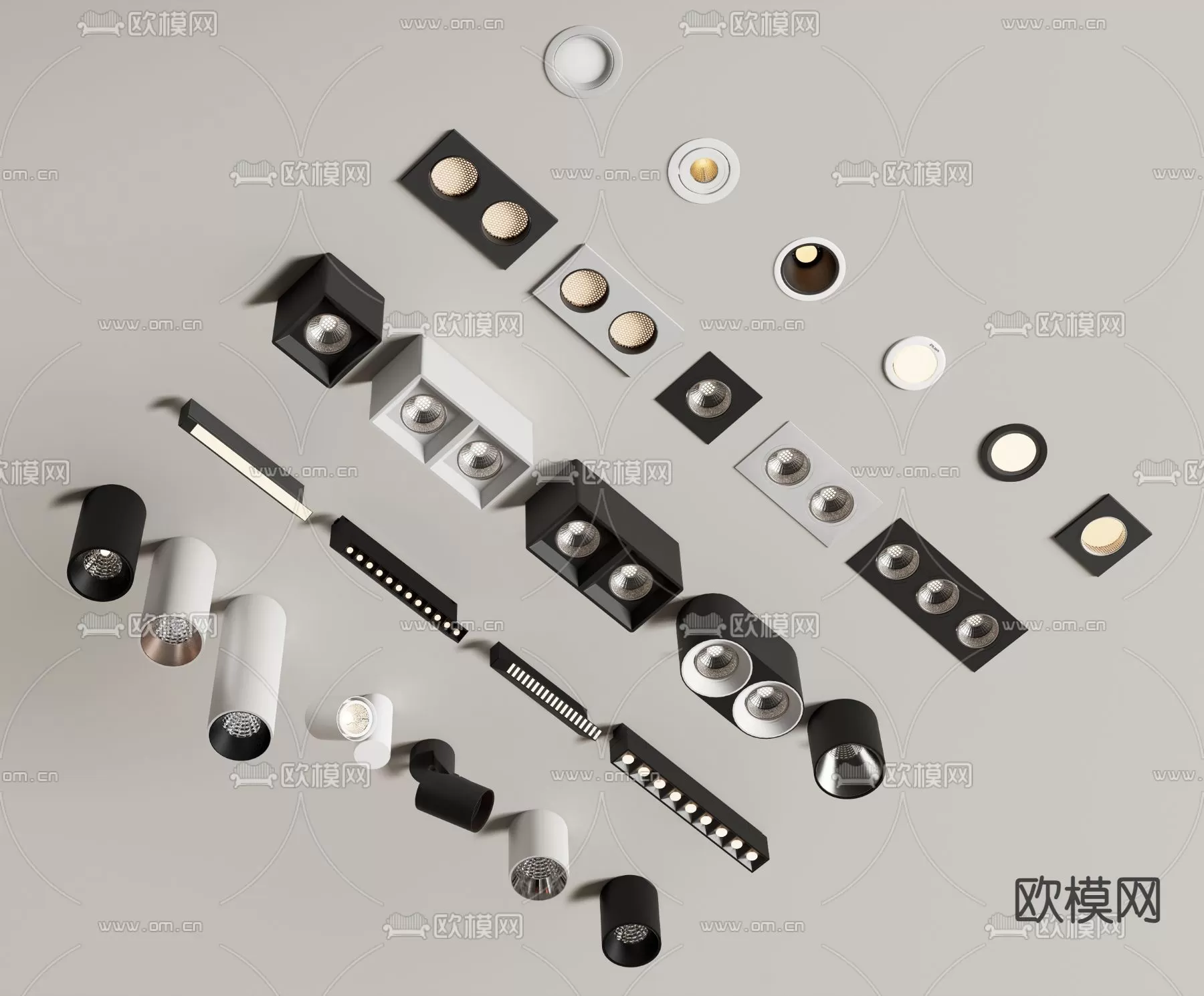 Lights – 3D Models – 0349 Lights – 3D Models – 0349