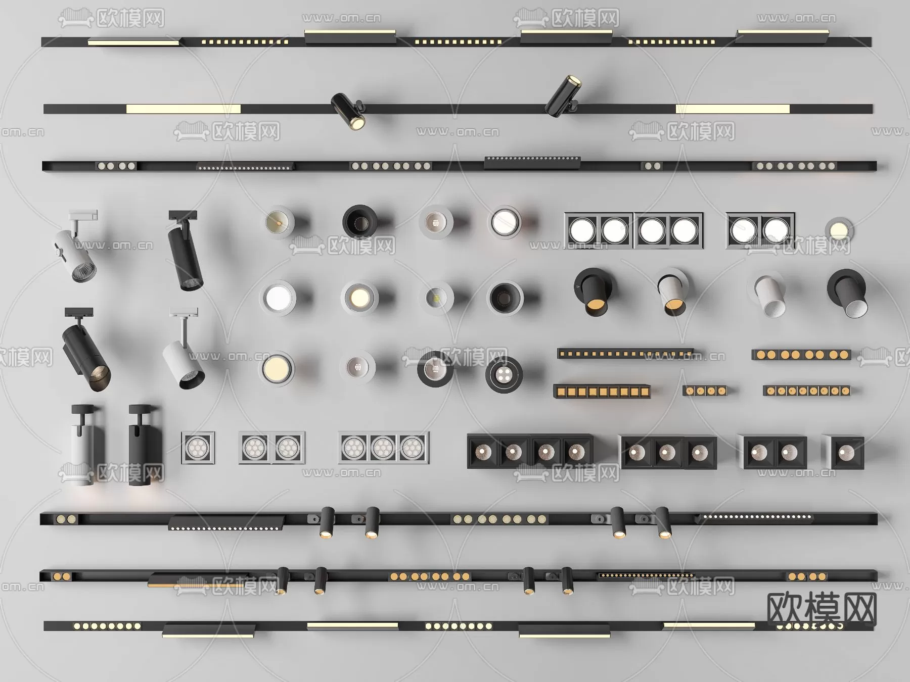 Lights – 3D Models – 0350 Lights – 3D Models – 0350