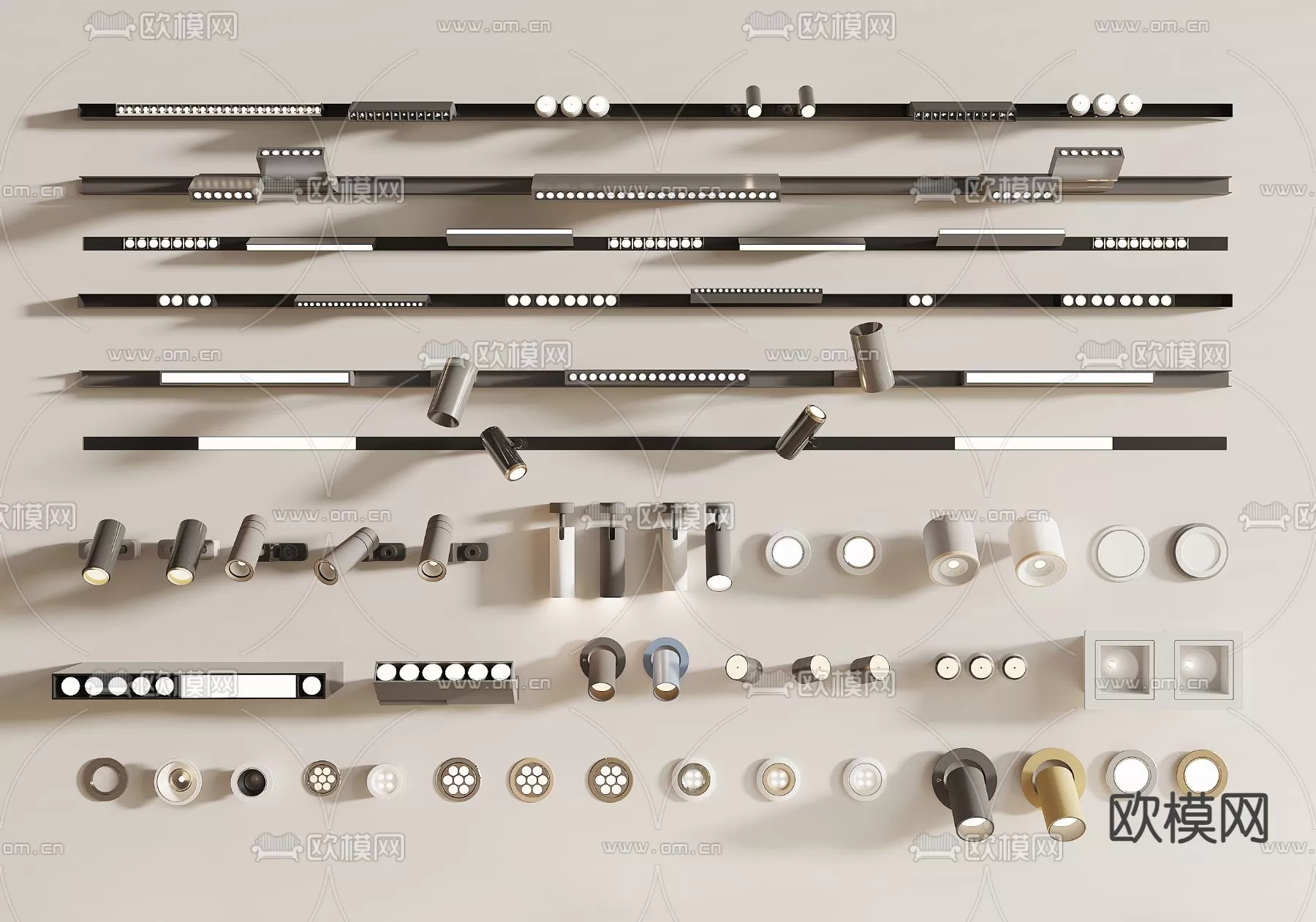 Lights – 3D Models – 0351 Lights – 3D Models – 0351