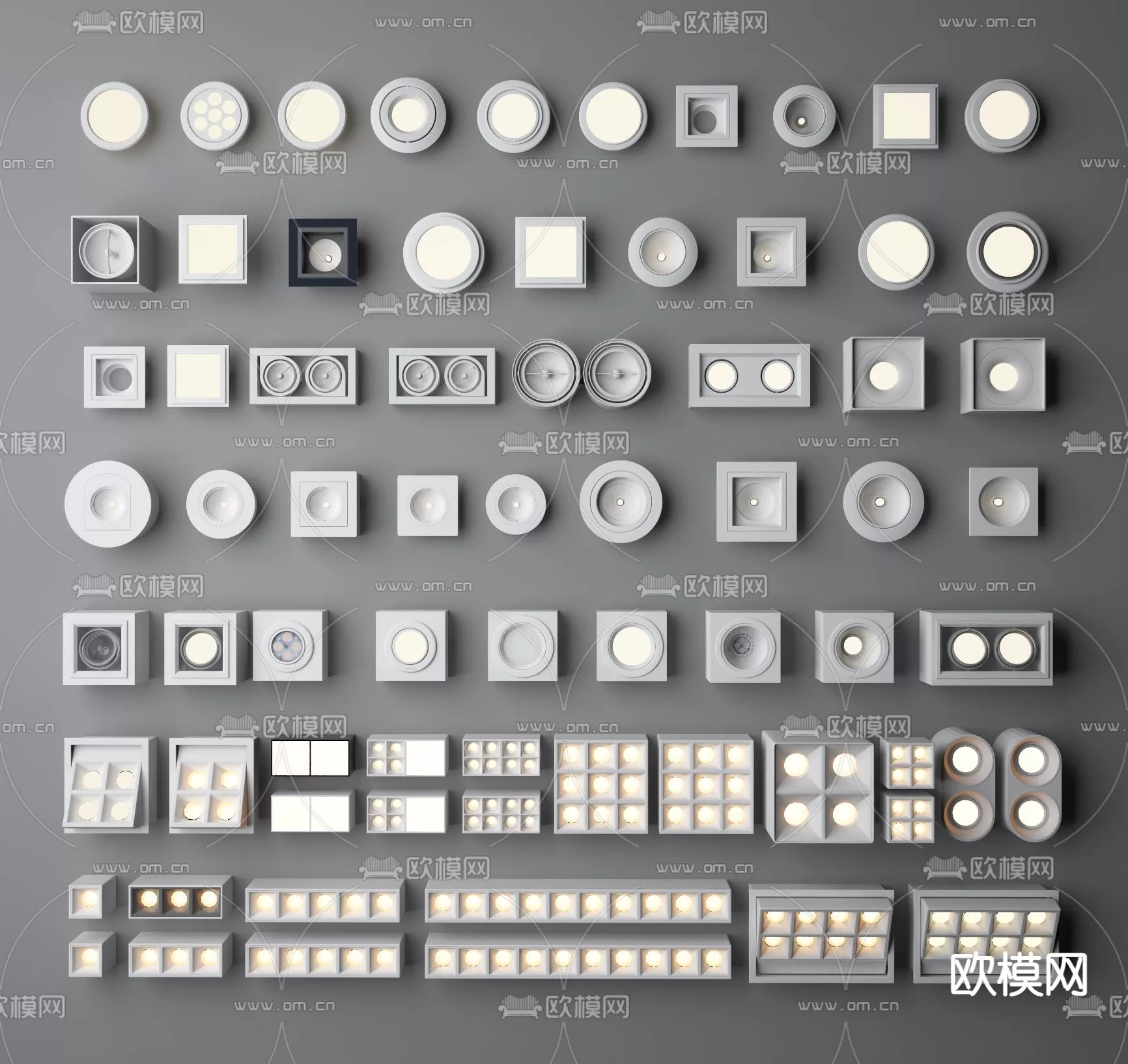 Lights – 3D Models – 0356 Lights – 3D Models – 0356