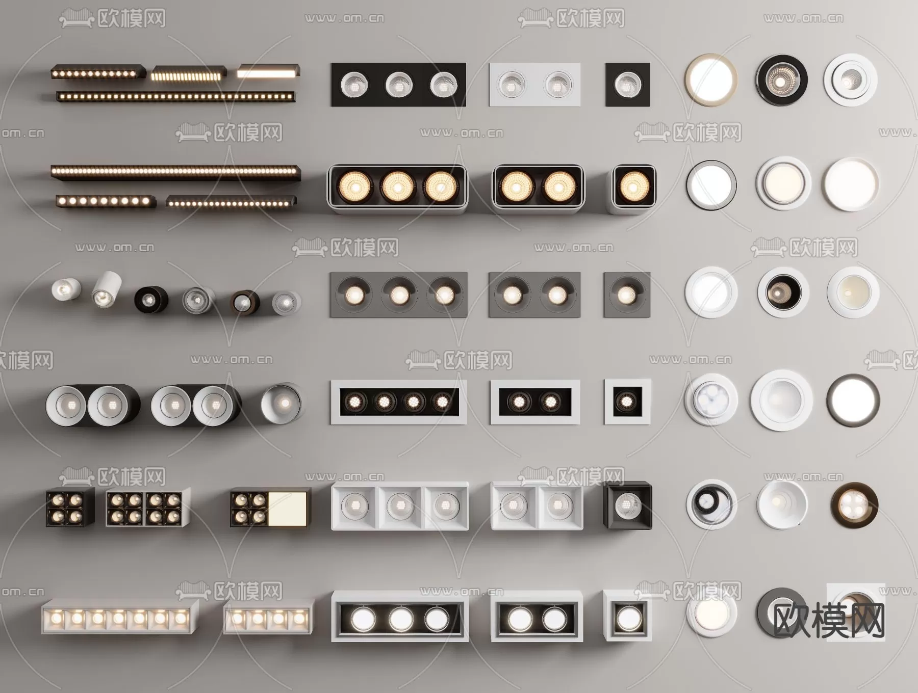 Lights – 3D Models – 0357 Lights – 3D Models – 0357