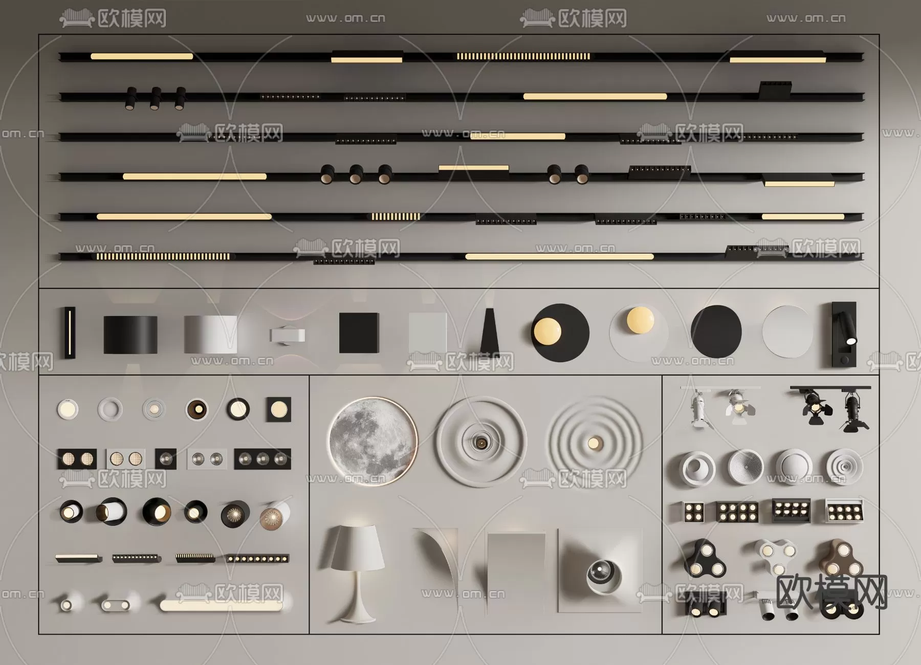 Lights – 3D Models – 0359 Lights – 3D Models – 0359