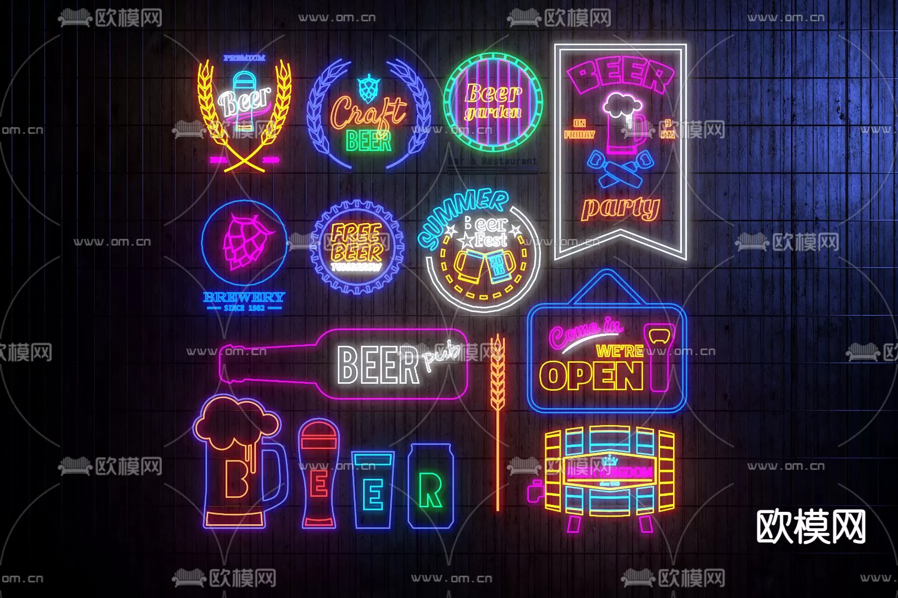 Lights – 3D Models – 0361 Lights – 3D Models – 0361