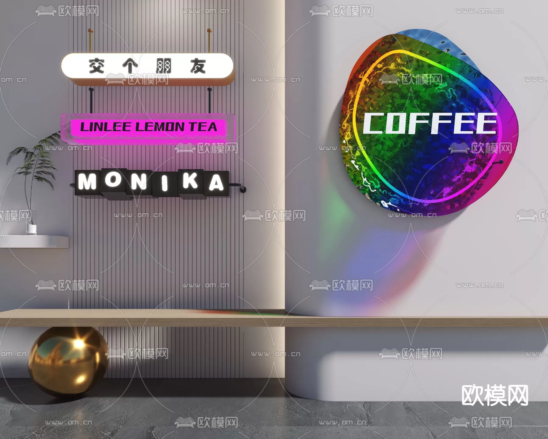 Lights – 3D Models – 0392 Lights – 3D Models – 0392