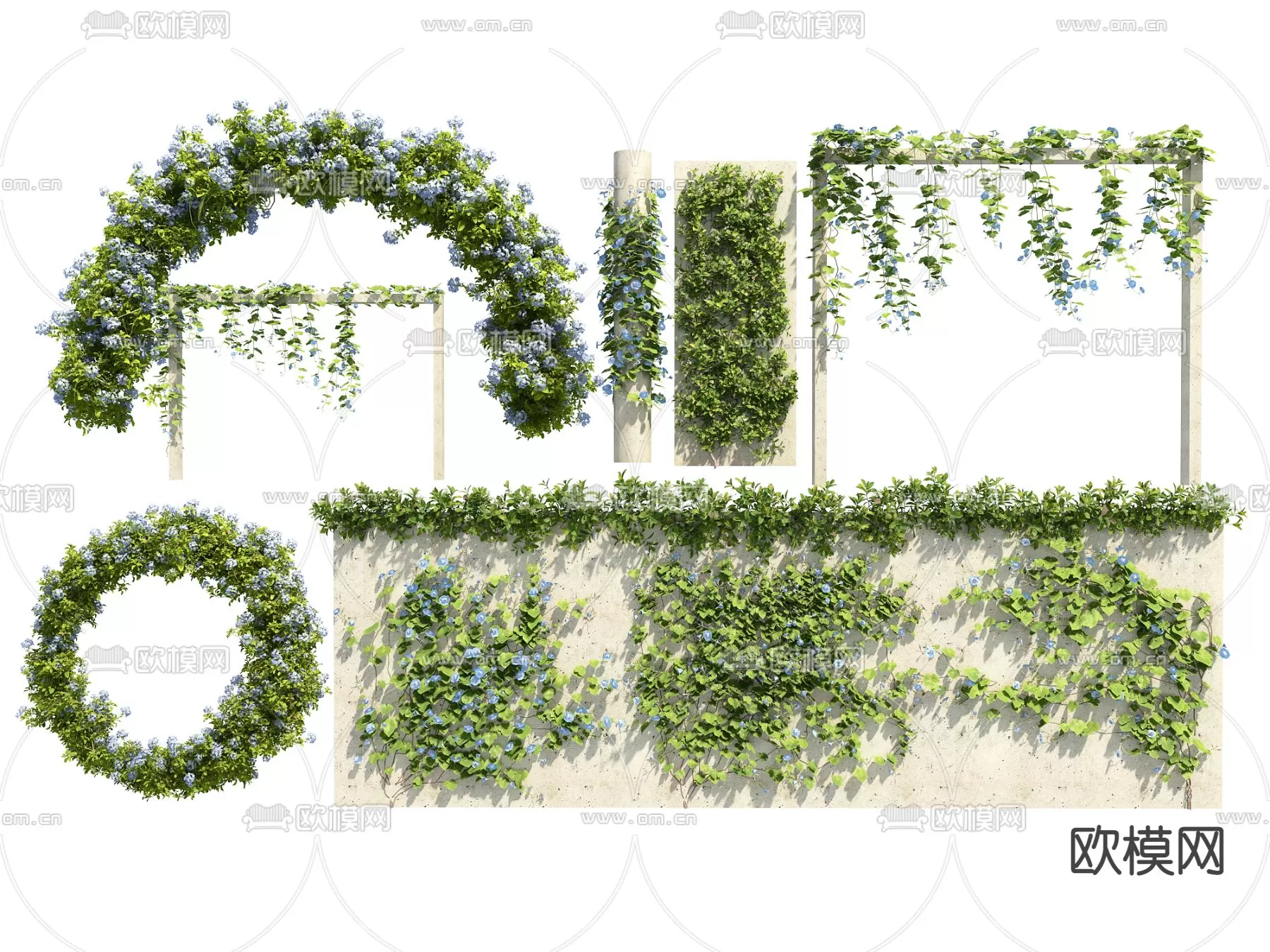 Plants and Flower – 3D Modesl – 0101