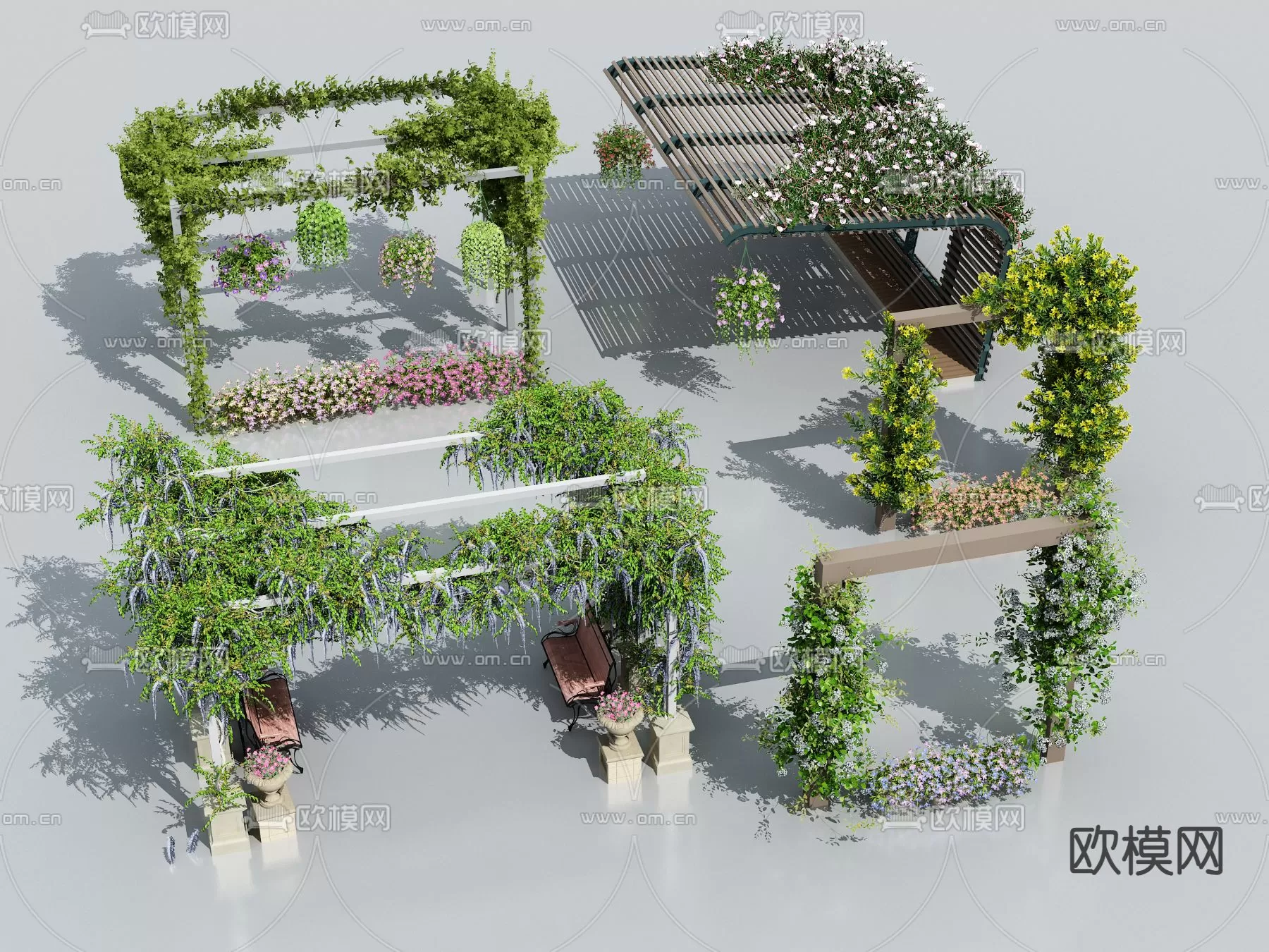 Plants and Flower – 3D Modesl – 0116