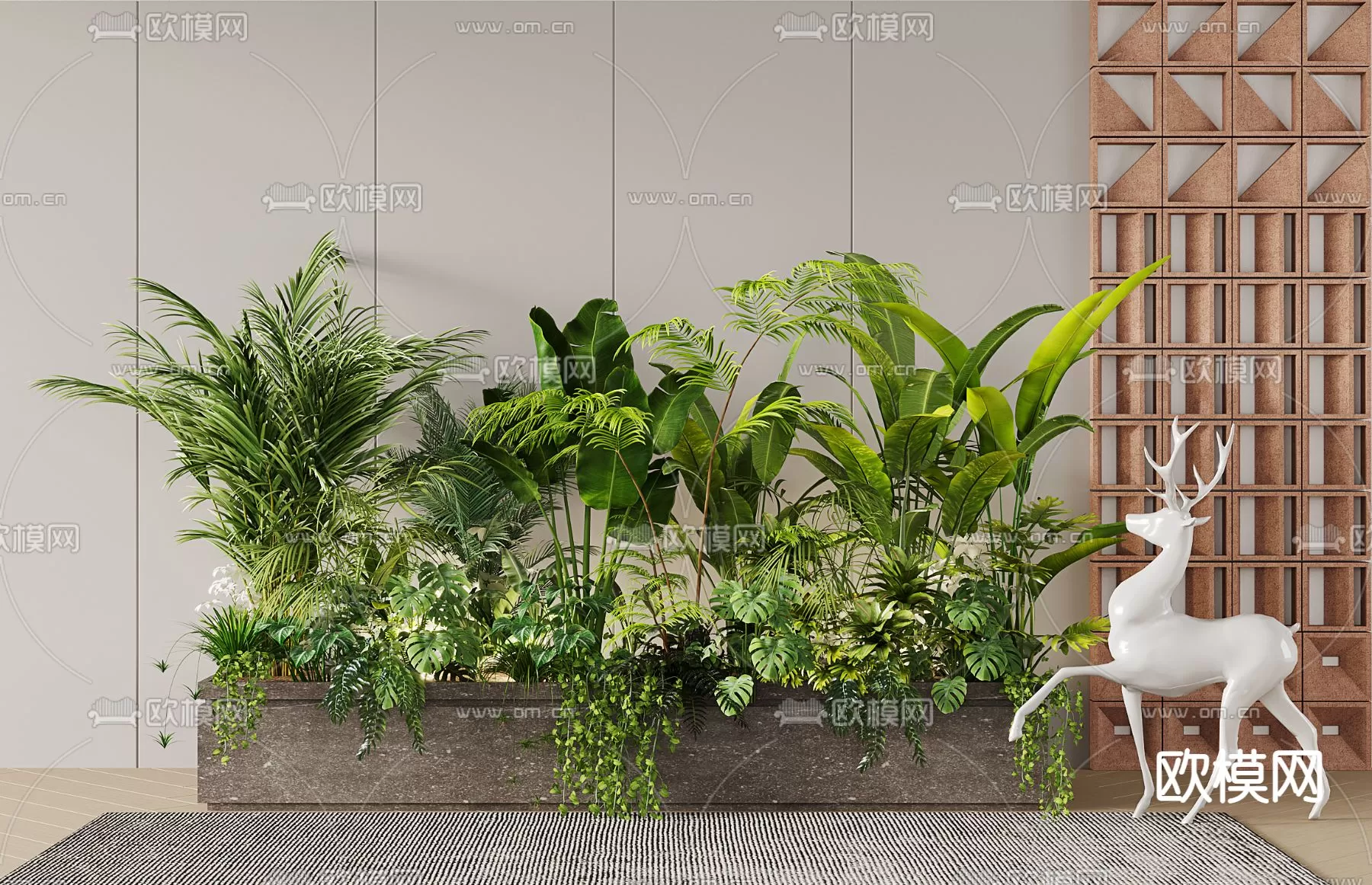 Plants and Flower – 3D Modesl – 0298