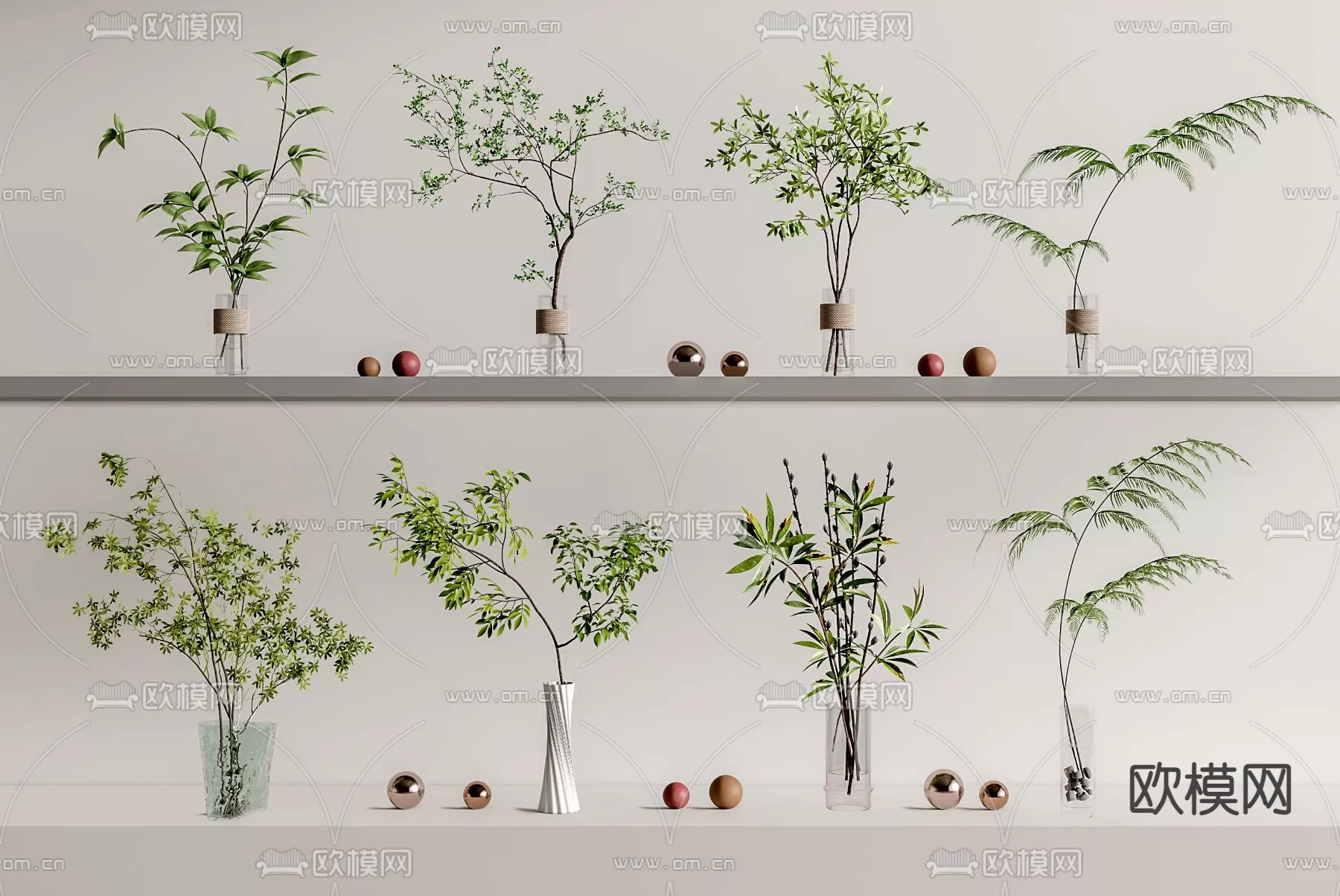 Plants and Flower – 3D Modesl – 0327