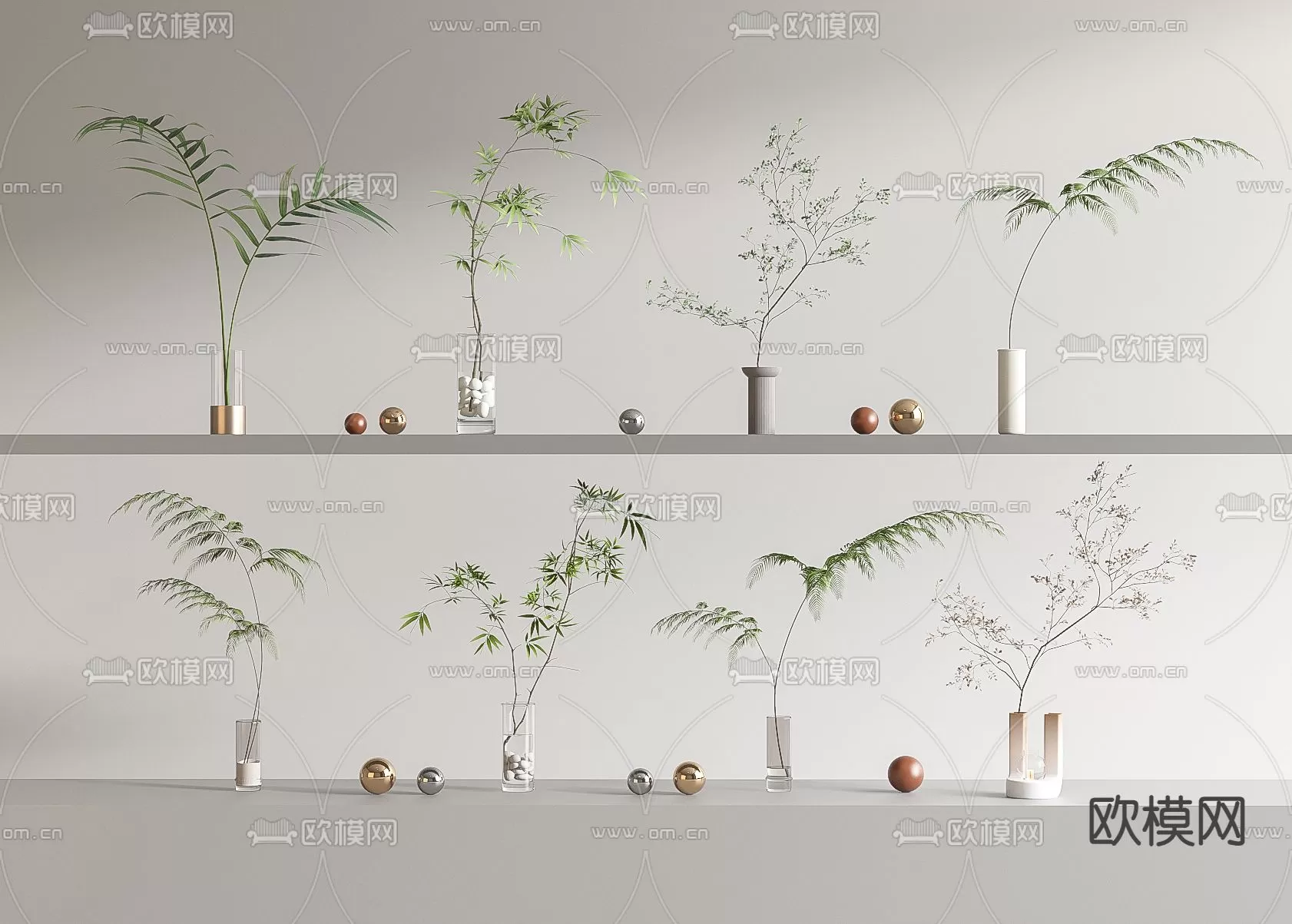 Plants and Flower – 3D Modesl – 0334