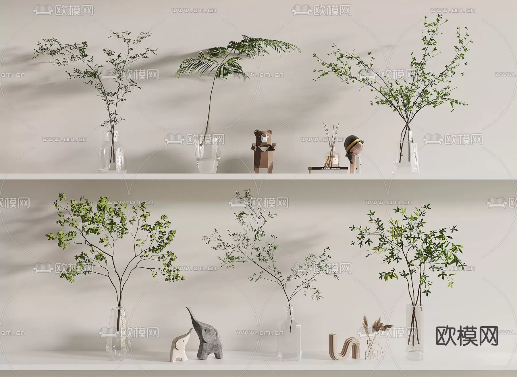 Plants and Flower – 3D Modesl – 0341