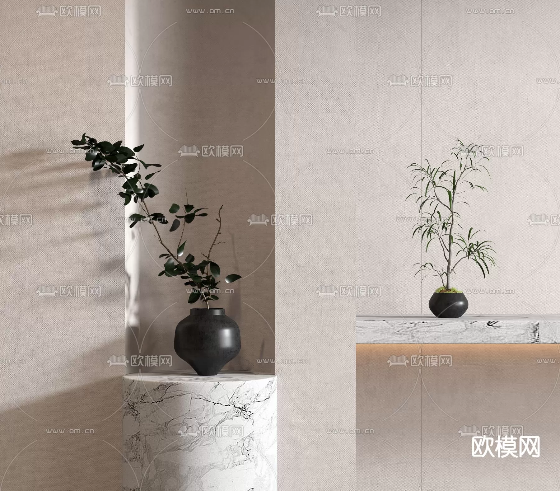 Plants and Flower – 3D Modesl – 0350