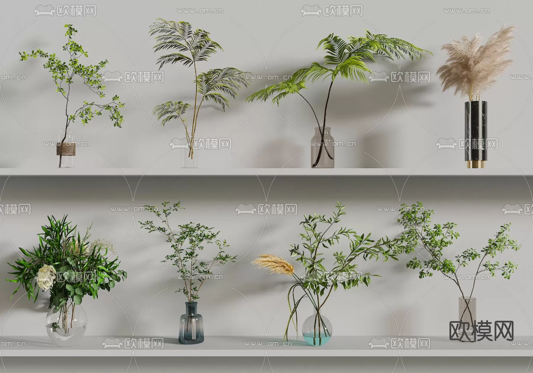 Plants and Flower – 3D Modesl – 0355