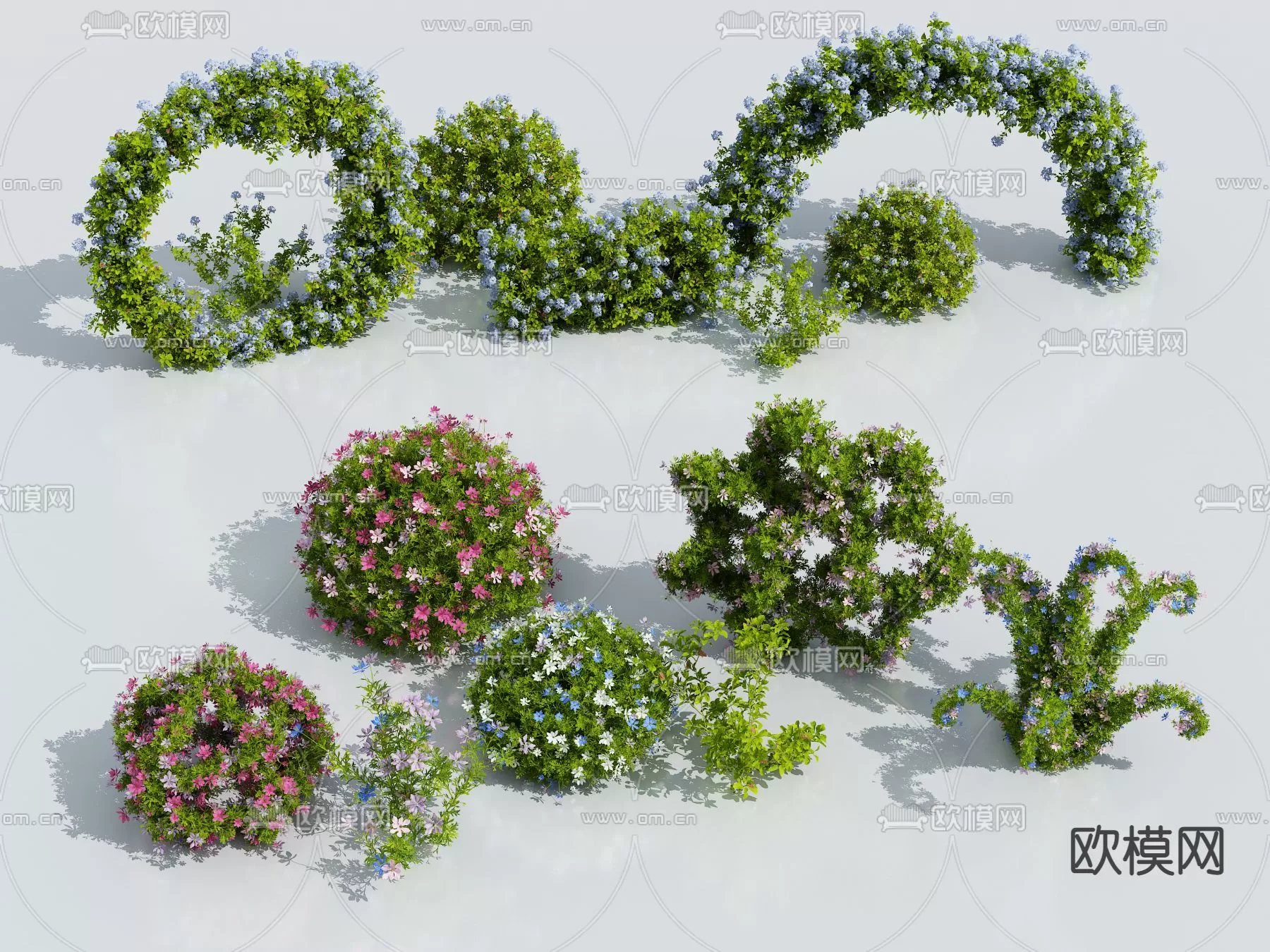 Plants and Flower – 3D Modesl – 0369