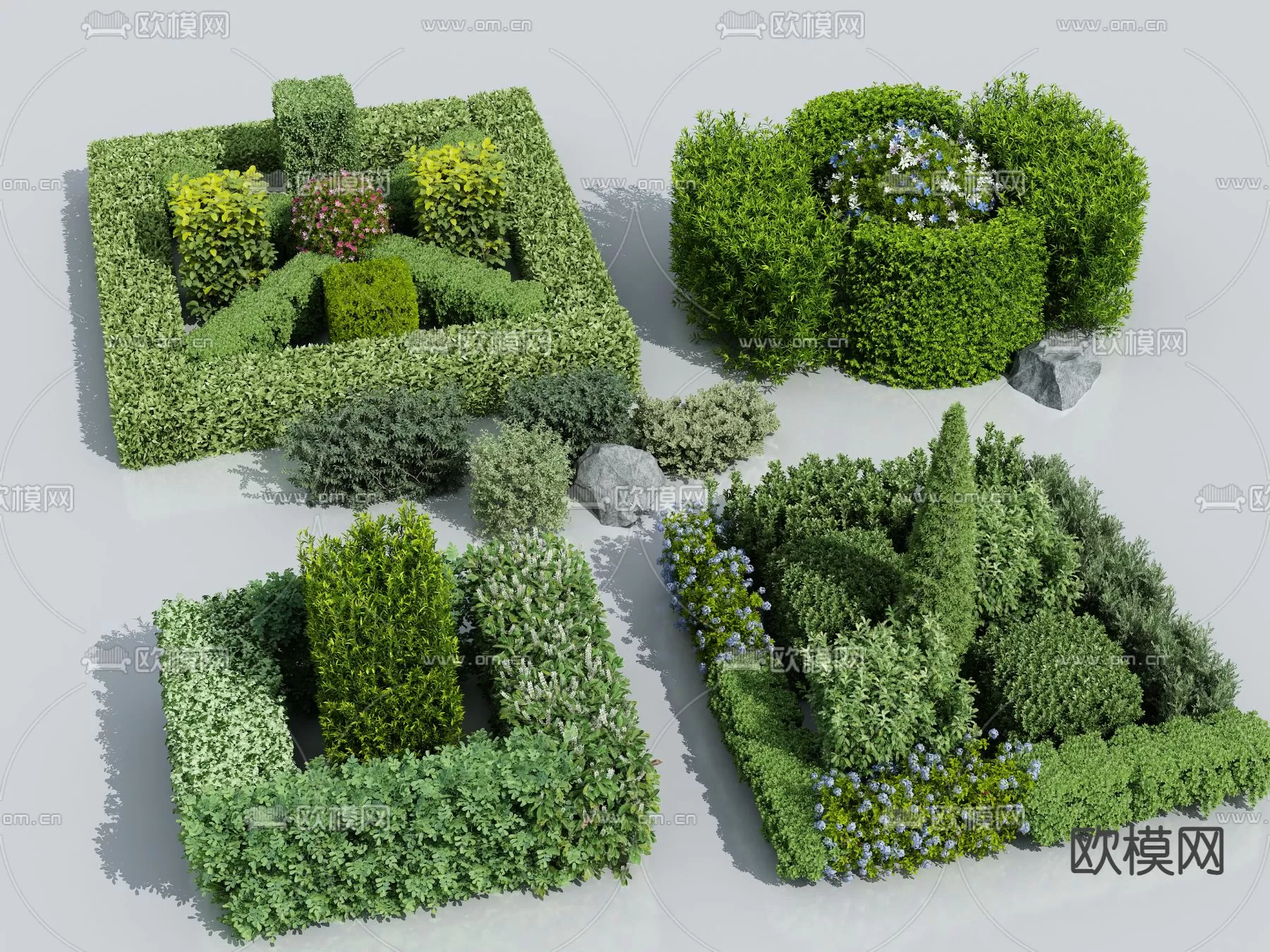 Plants and Flower – 3D Modesl – 0396