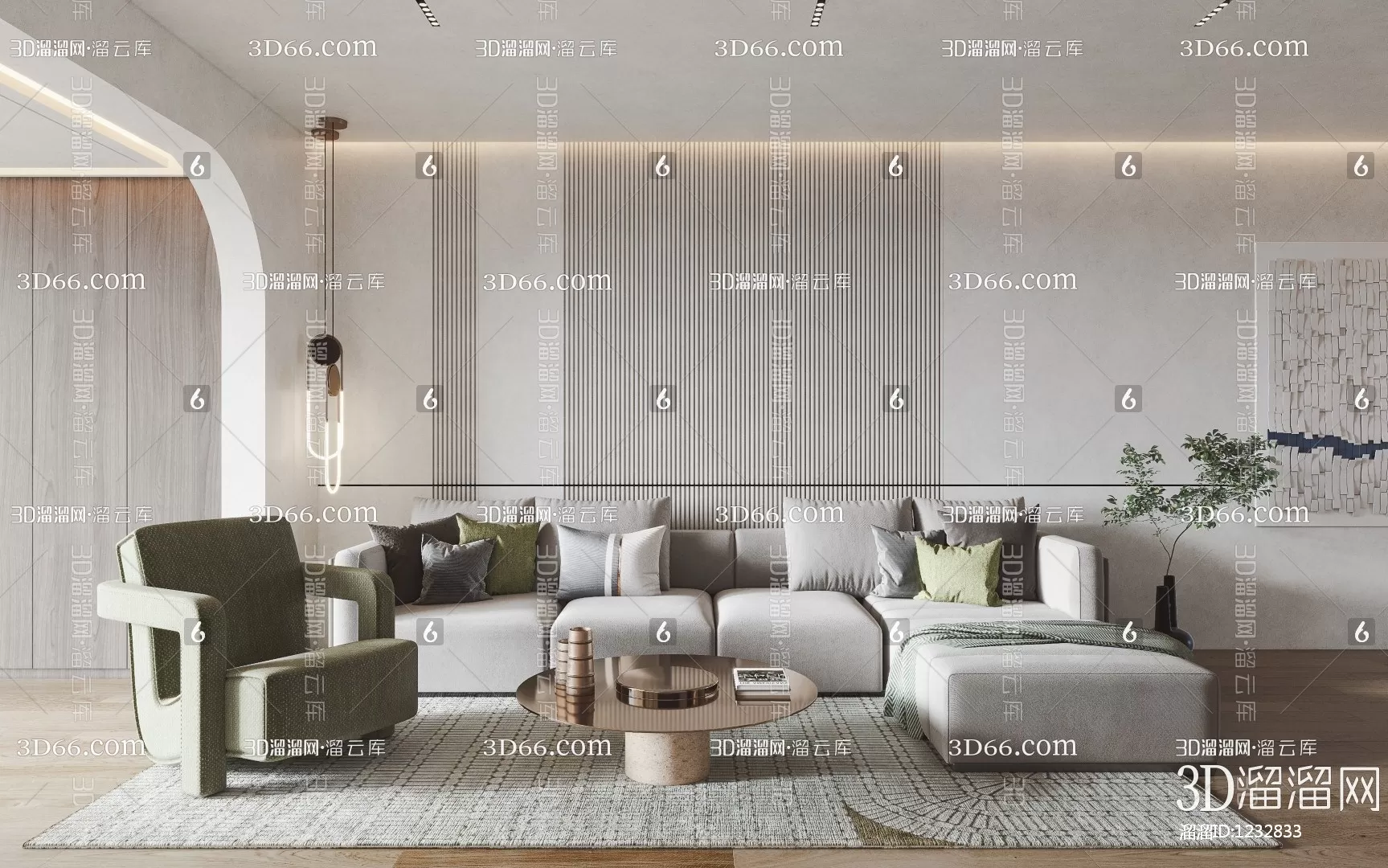 Apartment 3D Scenes – 0003