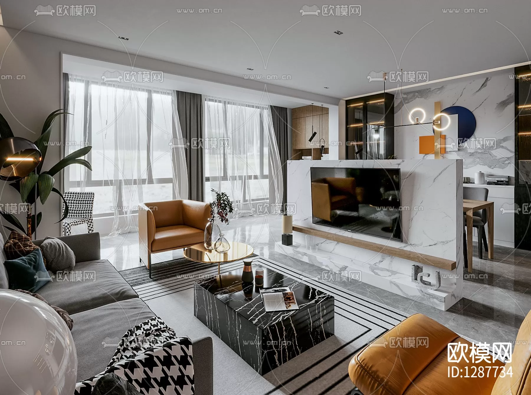 Apartment 3D Scenes – 0004