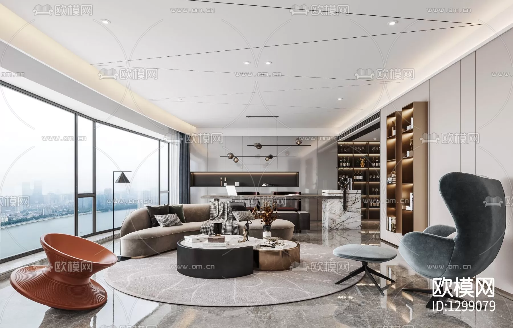 Apartment 3D Scenes – 0005