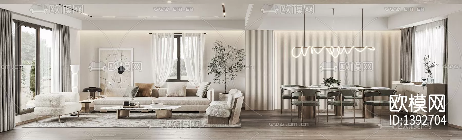 Apartment 3D Scenes – 0011