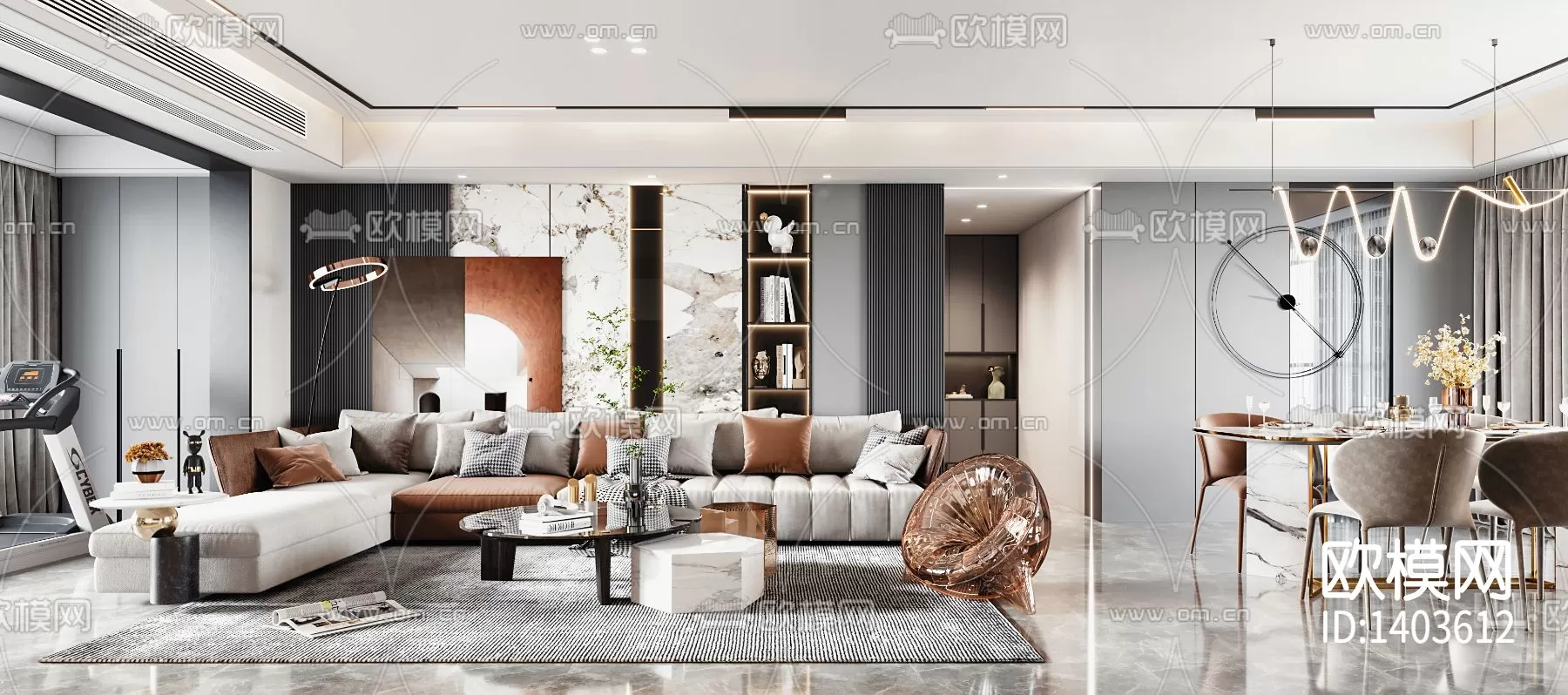 Apartment 3D Scenes – 0016