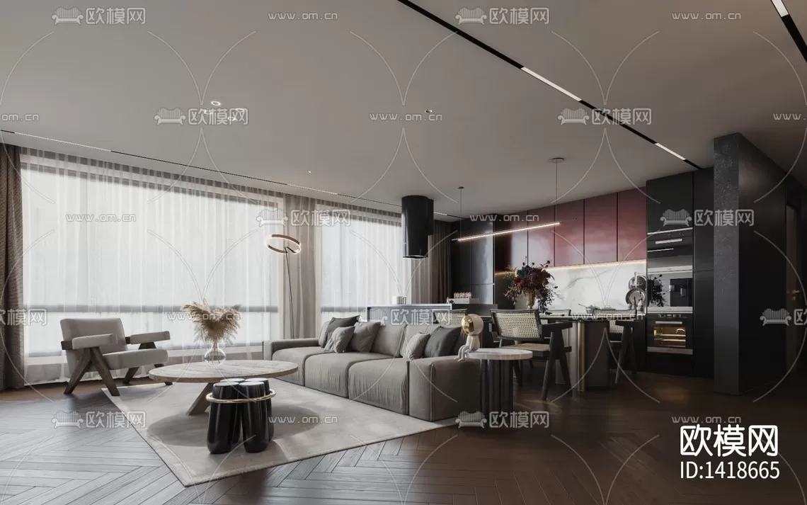 Apartment 3D Scenes – 0030