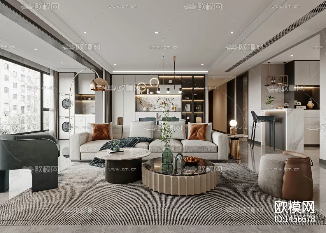 Apartment 3D Scenes – 0041