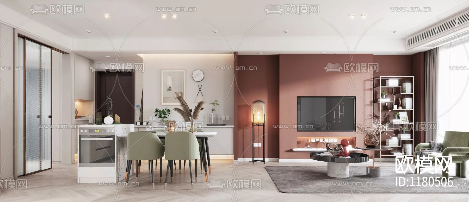 Apartment 3D Scenes – 0044